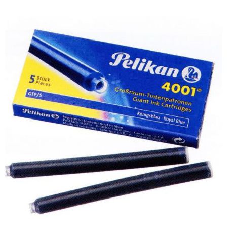 Naboje Pelikan długie 5szt niebieskie - 2